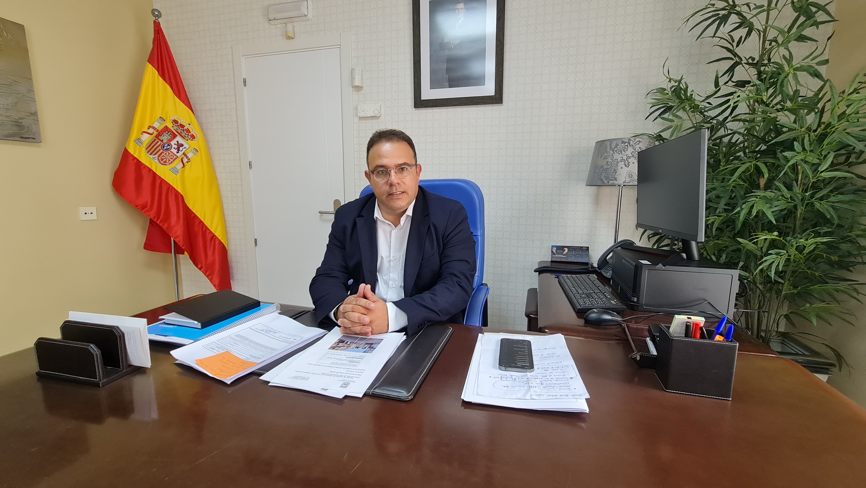 Ruiz Joya pide al presidente de la Junta que “encabece” las reivindicaciones para que el agua llegue al campo de Almuñécar y La Herradura